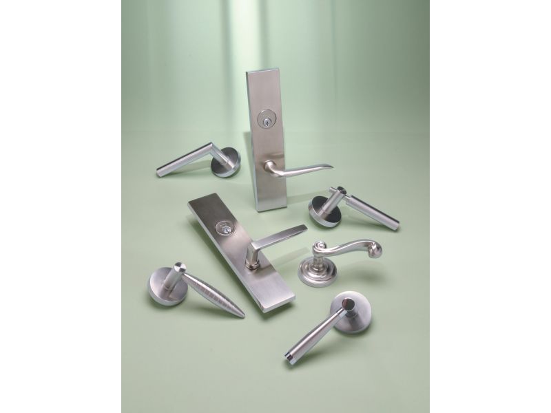 OMNIA Stainless Steel & Max•Steel door hardware